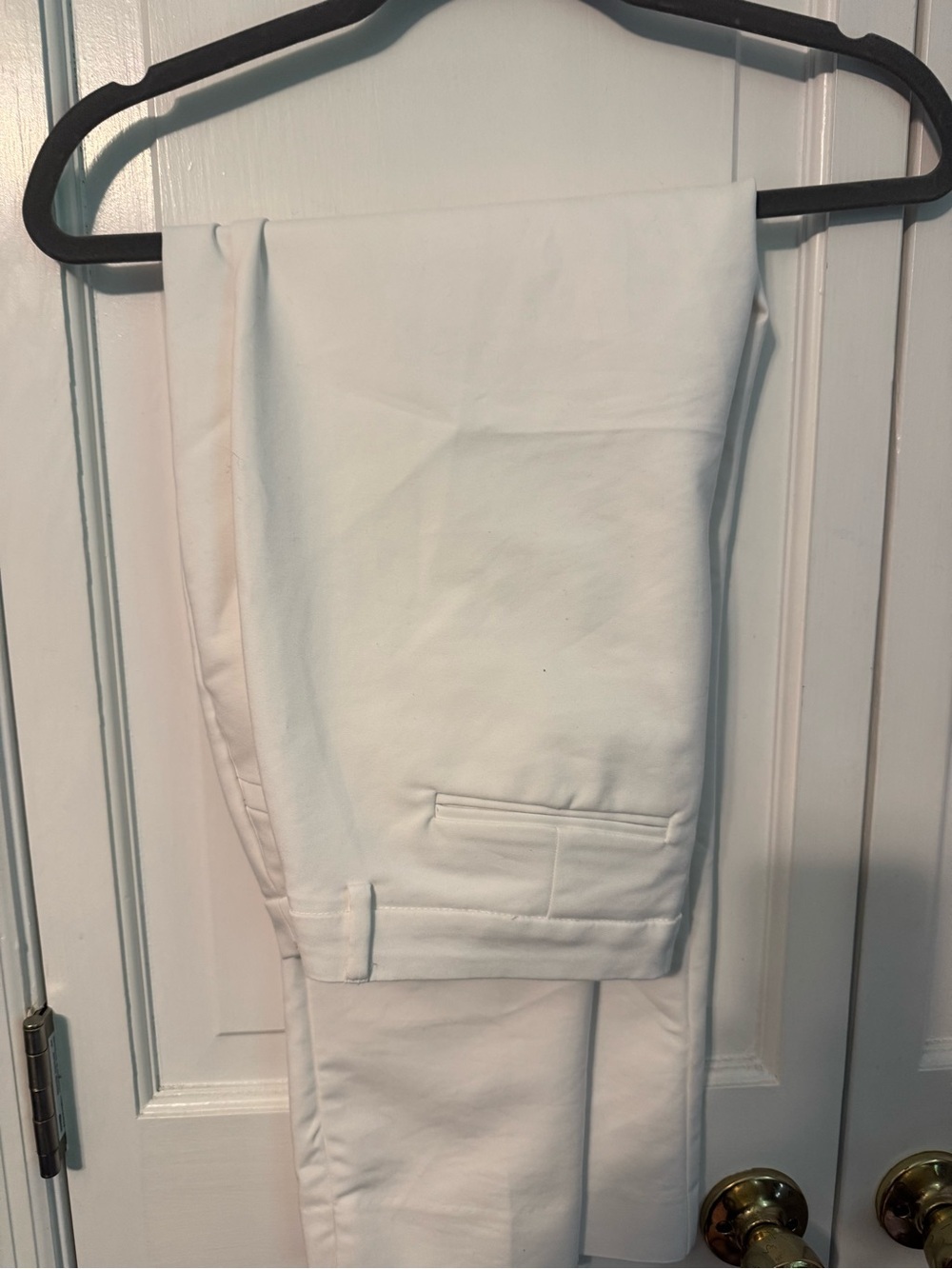 Women’s  Roz & Ali Women’s White Tailored Dress Pants - Size 10